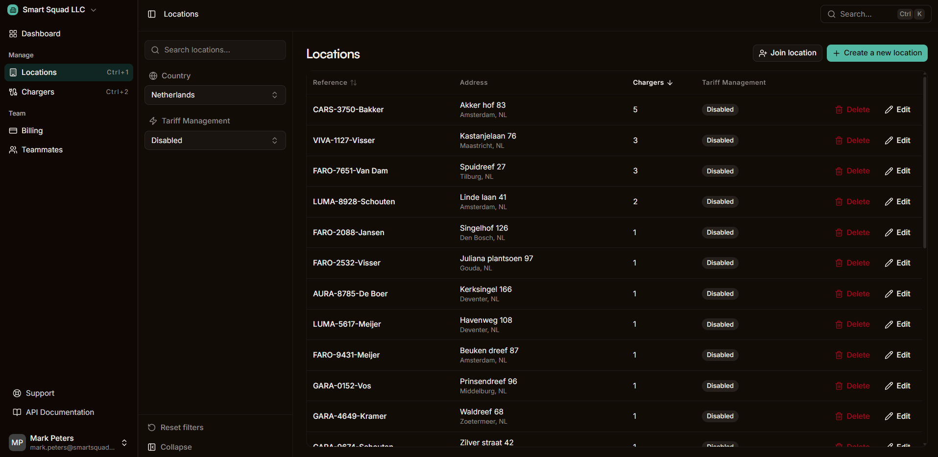 Fleet & Location Management